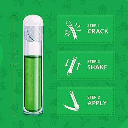 Sting-Kill maximum strength benzocaine and menthol swabs showing application instructions on the box back