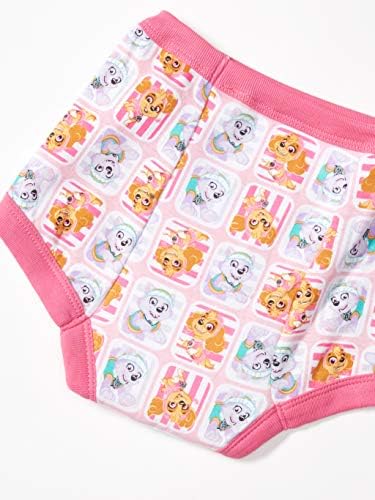 Close up look of the soft combed cotton fabric and elastic waistband on toddler training pants