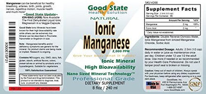 Liquid manganese concentrate bottle for cellular absorption