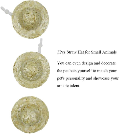 LXLVOUEG small animal costume hats for hamsters and birds