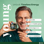 ZenUP NAD+ dietary supplement bottle angled display