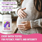 Mama's Select Prenatal vitamins packaging box and bottle
