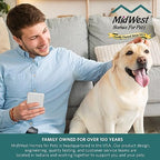 MidWest Homes for Pets graphite safety gate installed securely inside a hallway.