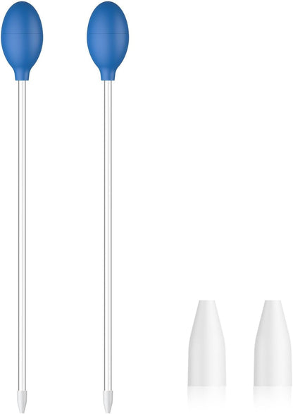 Pawfly Aquarium Coral Feeder 13.7 Inch Long Tube Coral Food Feeder Manual Feeding Tube Fish Excreta Cleaner Long Acrylic Syringe for Reef Marine Fish Shrimp Aquatic Plants - Image 10