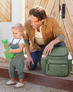 Skip Hop travel backpack changing pad feature