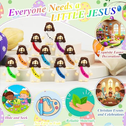 Full fifty piece bulk set of pocket miniatures ideal for church events and holiday celebrations.
