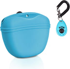 Left&Right Dog Clicker Training Kit,Silicone Dog Training Treat Pouch and Dog Clickers,Dog Treat Bag with Clicker Training for Dogs,Pet Treat Bag with Magnetic Buckle Closing and Waist Clip,Black - Image 9
