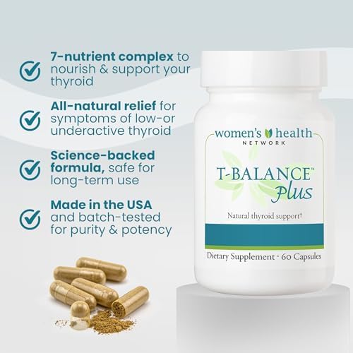 Women's Health Network T-Balance Plus front view authentic thyroid support supplement