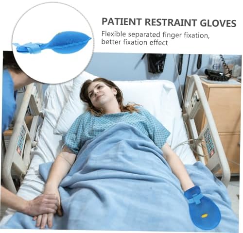 Medical hand restraint mitt for preventing unplanned extubation in ICU.