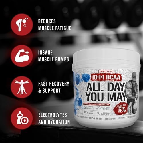5% Nutrition AllDayYouMay powder texture close up