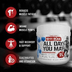 5% Nutrition AllDayYouMay powder texture close up
