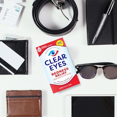 Authentic USA imported Clear Eyes Redness Relief pack for Indian consumers.