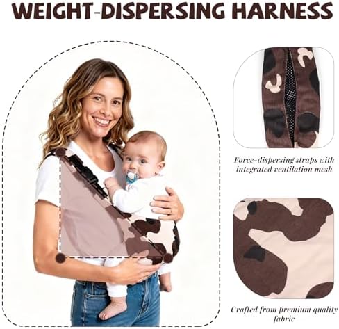 Slumberkiddies side toddler carrier showing adjustable shoulder strap configuration