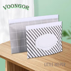 Voongor portable wipe dispenser attached to stroller