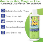 Schooltime detangling spray bottle for lice prevention