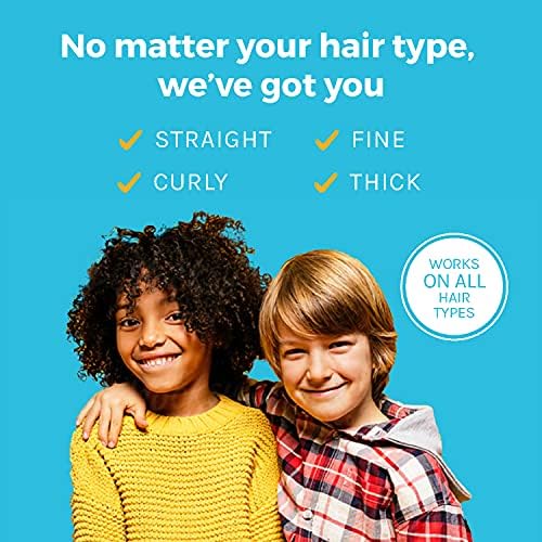 Pesticide-free lice defense shampoo for daily hair care and maintenance.