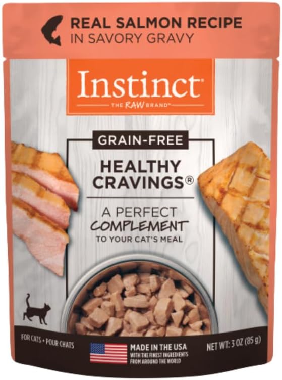 Instinct Healthy Cravings Natural Wet Cat Food Topper, Grain Free Recipe - Variety Pack, 3 oz. Pouches (Pack of 12) - Image 13