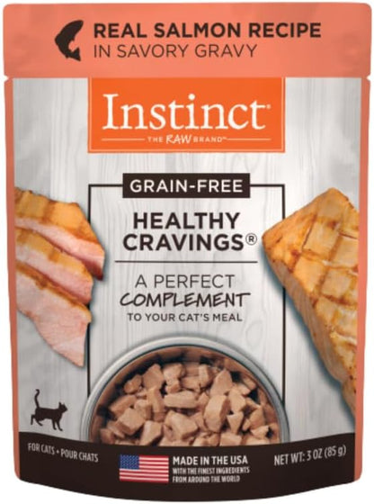 Instinct Healthy Cravings Natural Wet Cat Food Topper, Grain Free Recipe - Variety Pack, 3 oz. Pouches (Pack of 12) - Image 13