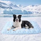 Luciphia self cooling pet pad close up view of the durable Oxford fabric surface.