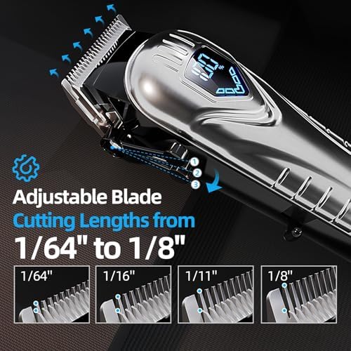 Chicclly rechargeable hair clipper set being stored inside its dedicated black travel bag.