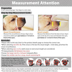 Mayerzon muzzle with matching dog collar set