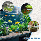 Water buffering crushed coral bones for maintaining aquarium pH
