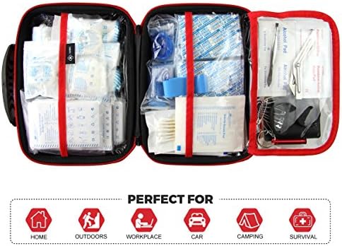 Water resistant testing of SHBC EVA first aid case surface.