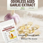 BDQBDQ Kymezol Elare aged garlic extract nutrition facts and allergen list label profile.