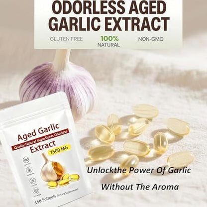 BDQBDQ Kymezol Elare aged garlic extract nutrition facts and allergen list label profile.
