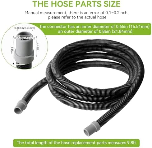 Flexible application view demonstrating the anti-bending capability of the corrugated hose