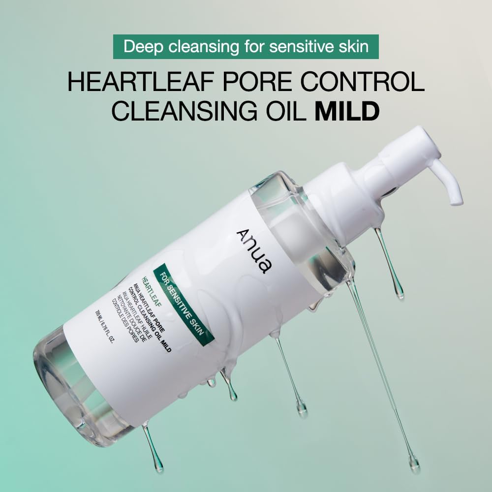 ANUA Heartleaf Pore Cleansing Oil Mild, 6.76 fl oz - Image 2