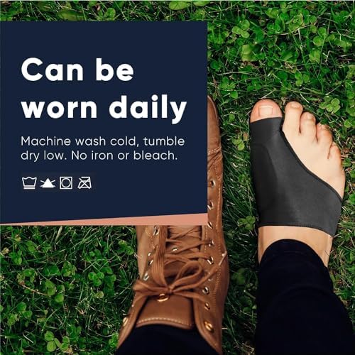 Packaging of Copper Compression bunion cushions showing 1 pair contents