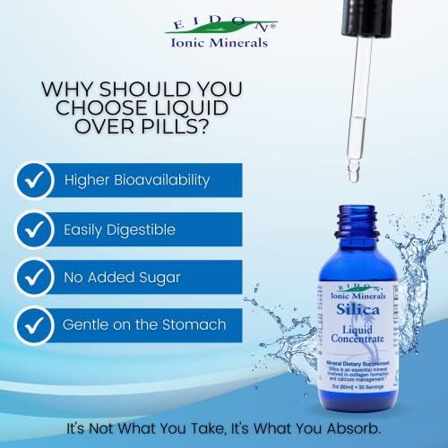 Eidon Ionic Minerals liquid silica packaging details