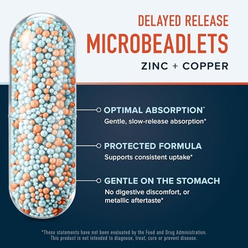 Best zinc supplement for men and women featuring delayed release technology
