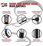Tuff Pupper dog leash dual padded handles close up