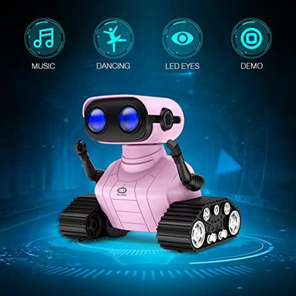 Allcele remote control robot with LED eyes