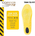 Triple layer dual foam insole construction for work boot comfort