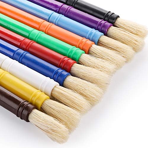Waterproof art storage pots for preschool and classroom learning