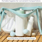 Sterile eye flush kit for soothing tired eyes and removing makeup