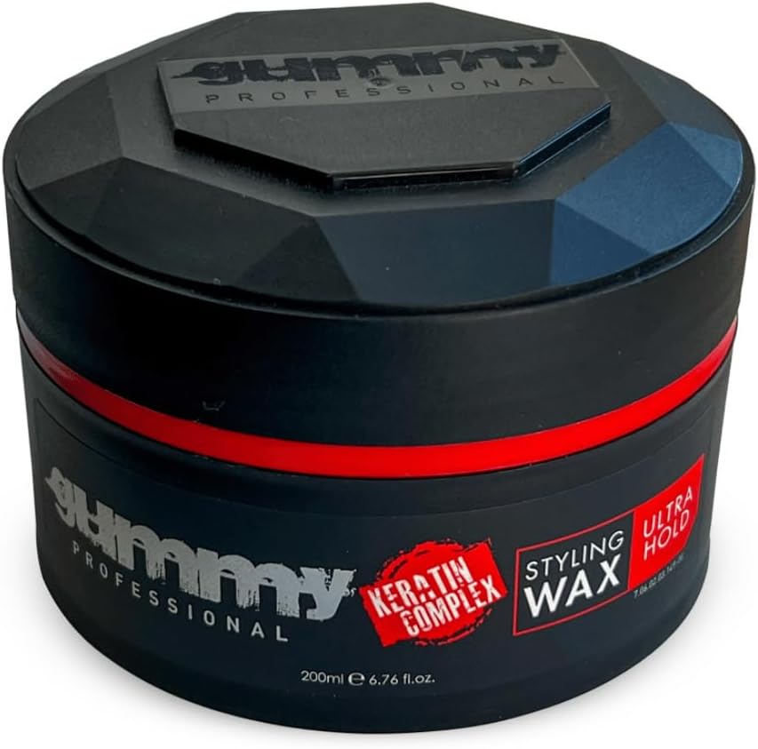 Gummy Professional Ultra Hold Hair Styling Wax jar front view