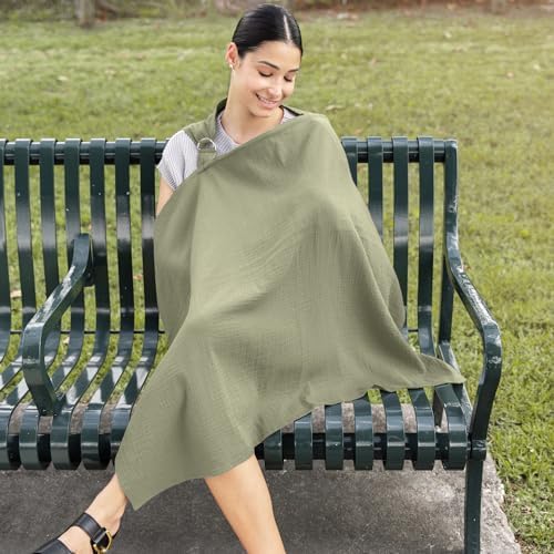 Comfy Cubs nursing cover folded for portability