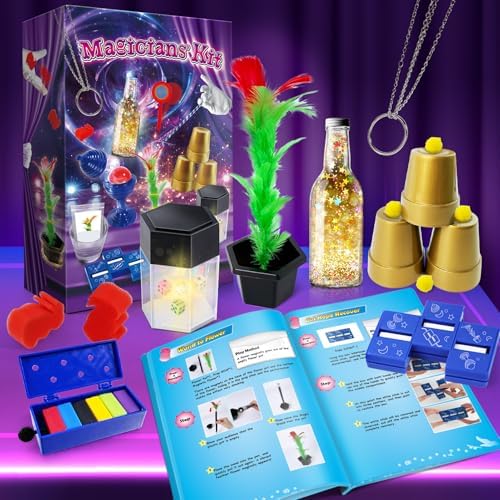 Educational magic toy set for boys and girls ages 6 to 12