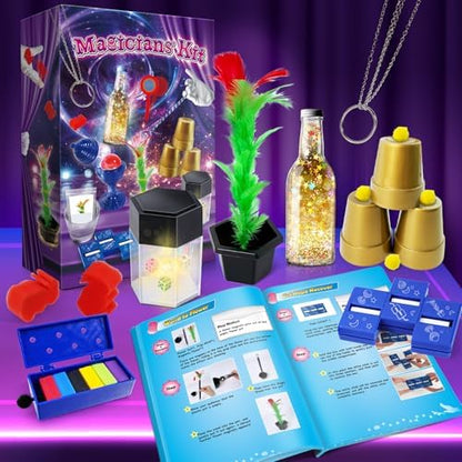 Educational magic toy set for boys and girls ages 6 to 12