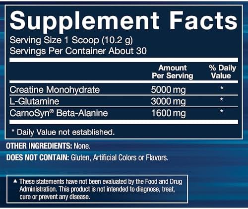 BodyTech performance supplement powder tub side view