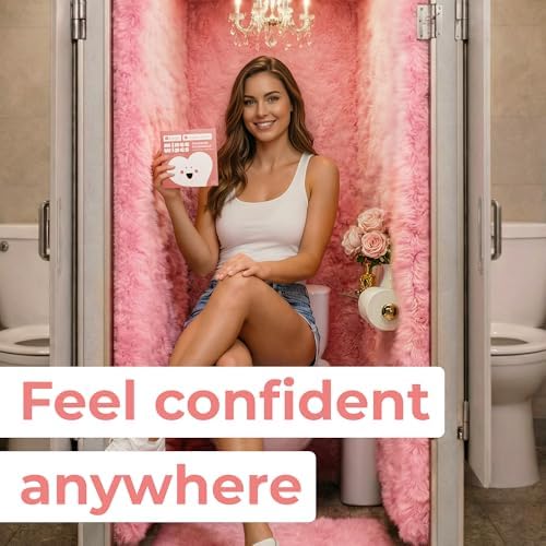 Compact credit card sized feminine wipes for travel and gym use.