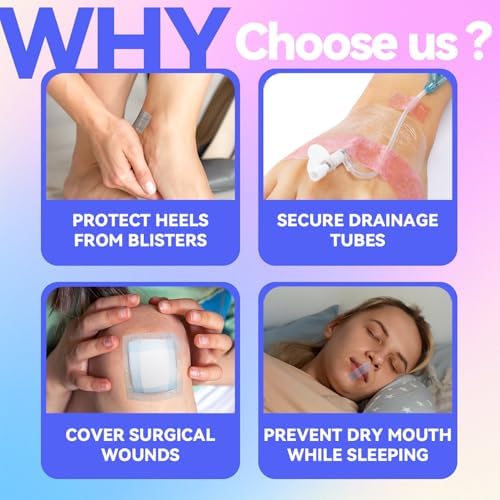 Gentle silicone surgical tape by FRESINIDER designed for pain free removal on elderly skin.