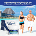 Charmpoo antifungal cream packaging showing herbal formula benefits