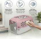 Petmate hard plastic cat carrier with thirty pounds capacity