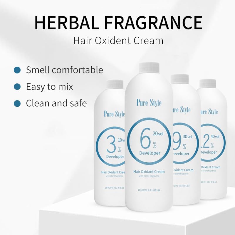 PureStyle professional hair bleaching developer cream packaging