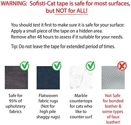 Authentic USA sourced Sofisti-Cat tape packaging details